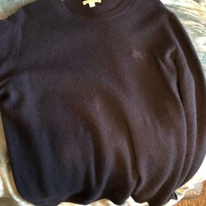 Burberry Brit medium cashmere sweater dark blue